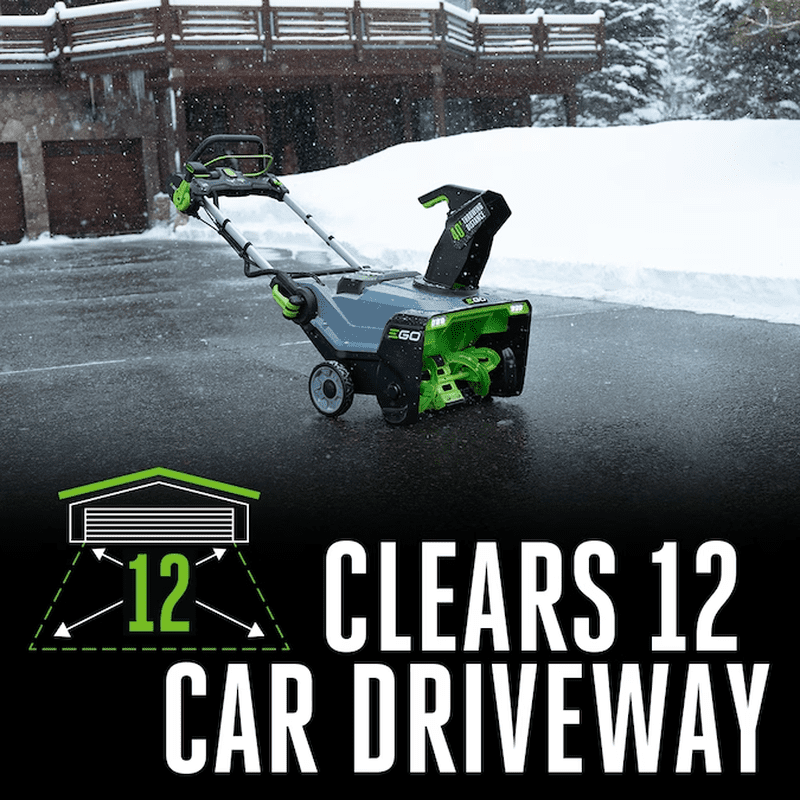 POWER+ 56-Volt 21-In Single-Stage Push Battery Snow Blower 5 Ah (Battery Included) (Charger Included) - Image 7