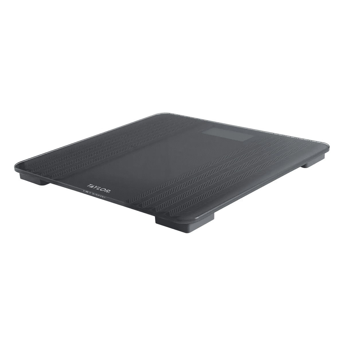 Taylor® Precision Products Digital Glass Scale with Textured Herringbone Design, 500-Lb. Capacity in Gray - Image 3