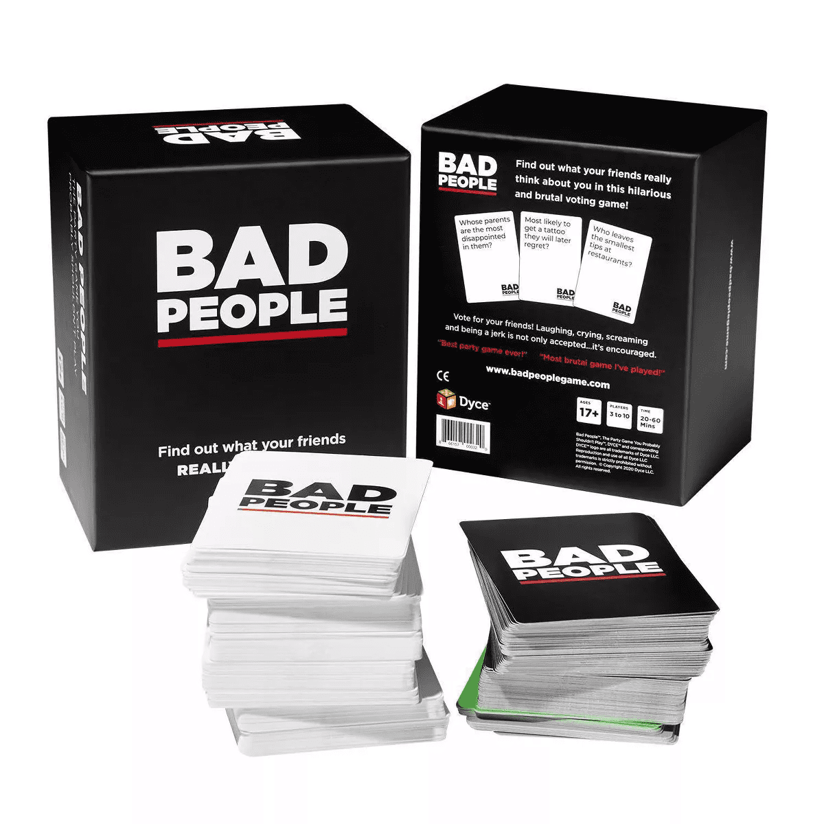 Bad People Board Game: Dyce Games Party Cards for Creative Thinking, 3+ Players, 30-60 Min Play - Image 3