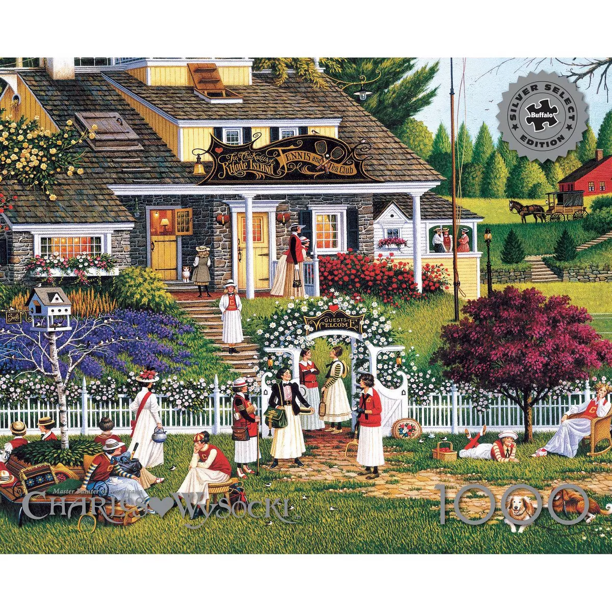 Buffalo Games Charles Wysocki Love Jigsaw Puzzle - 1000Pc: Cardstock Paperboard Puzzle for Problem Solving - Image 3