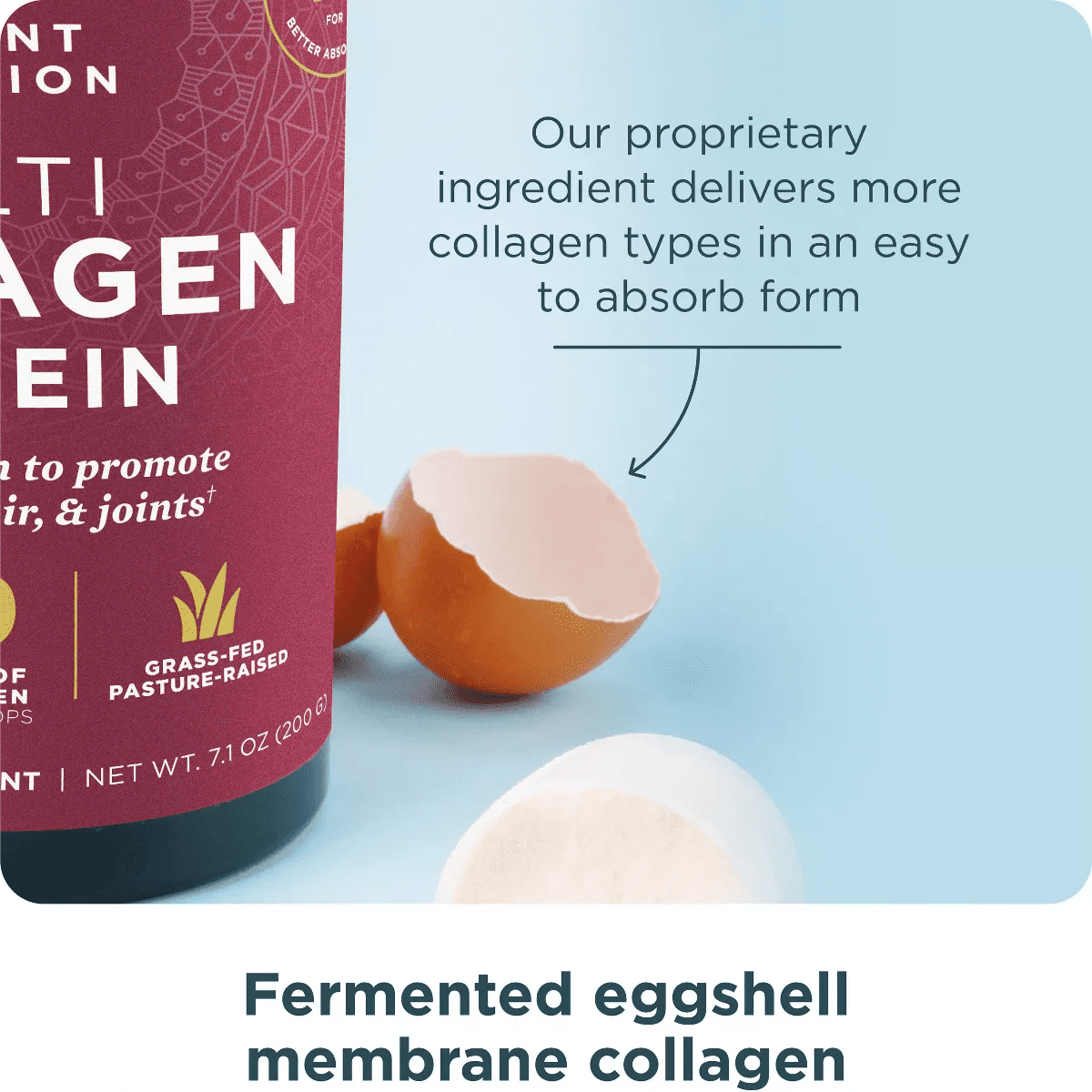 Ancient Nutrition Multi Collagen Protein Powder - Unflavored - 20 Servings - Image 4