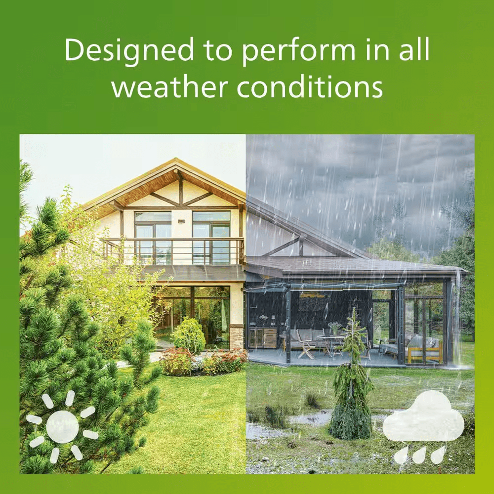 Capri Outdoor Solar Integrated LED Path Light Black High Brightness Weather Resistant Path Light (1-Pack) - Image 8