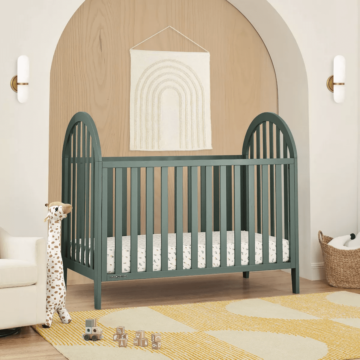 Delta Children Milano 4-In-1 Convertible Crib - Image 2