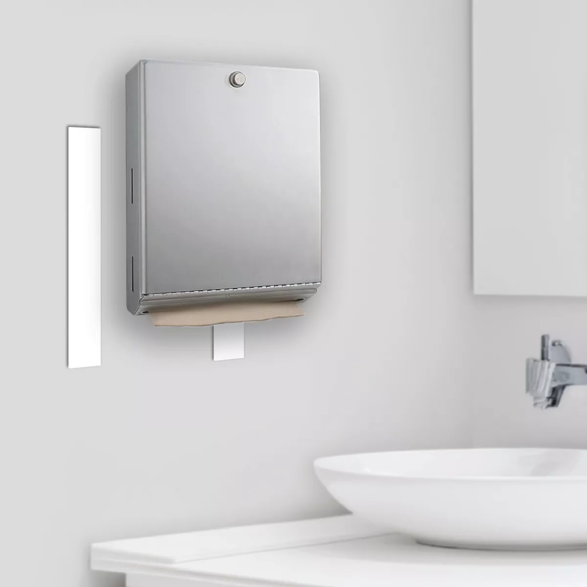 VELCRO 4'X2'' Industrial Strength Tape Indoor and Outdoor Use Superior Holding Power on Smooth Surface White - Image 7