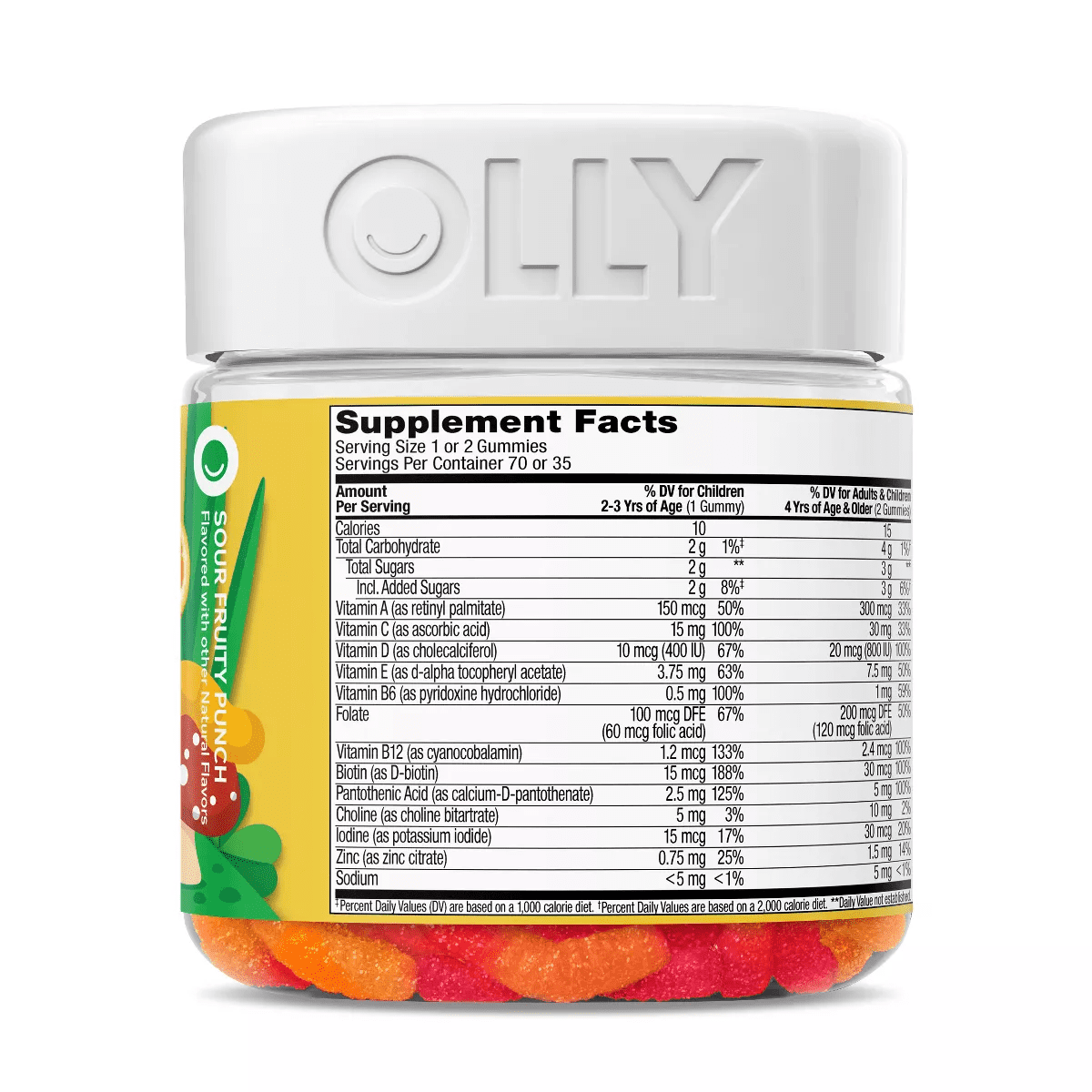 OLLY Kids' Multivitamin Gummy Worms - 70Ct - Image 5