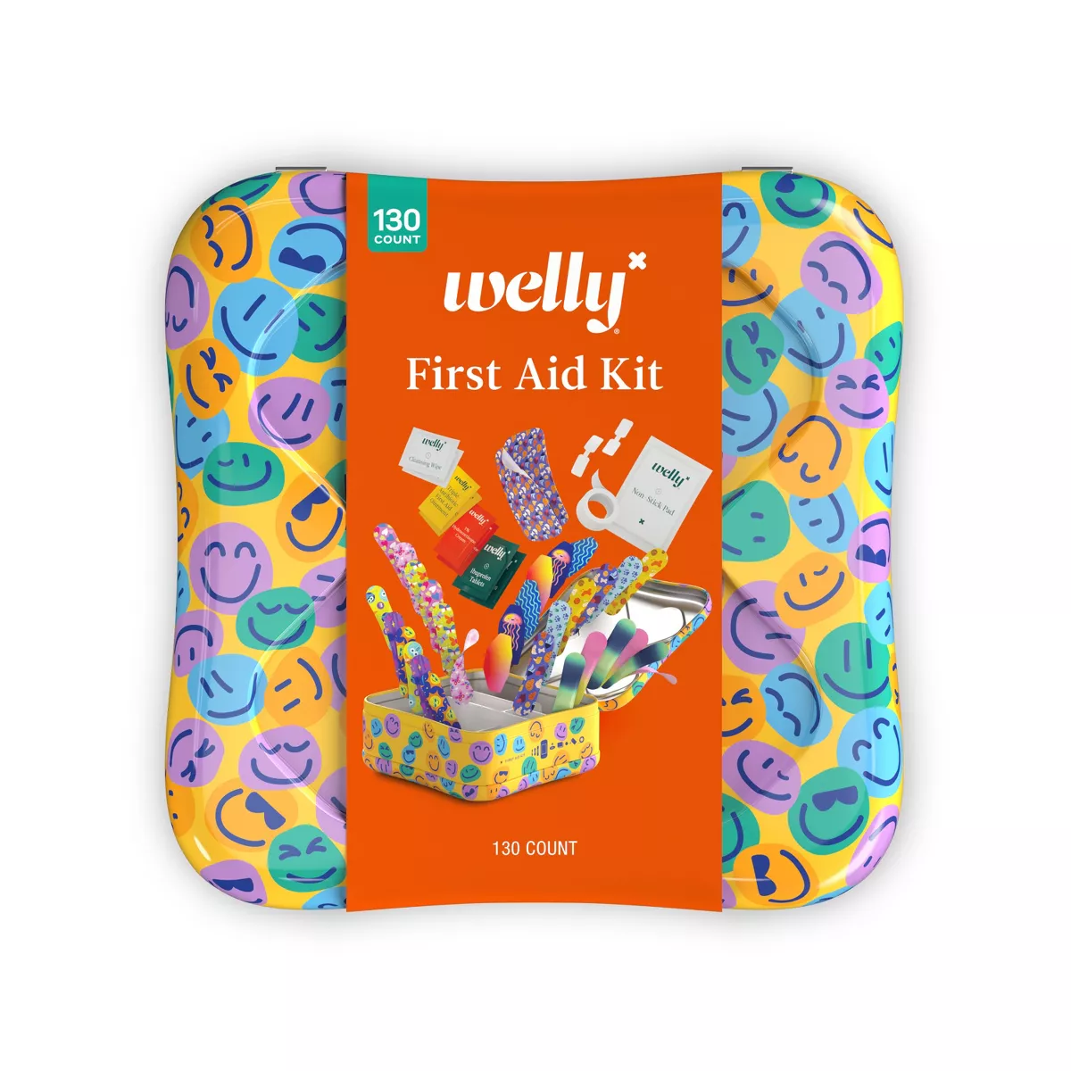 Welly First Aid Kit - 130Ct