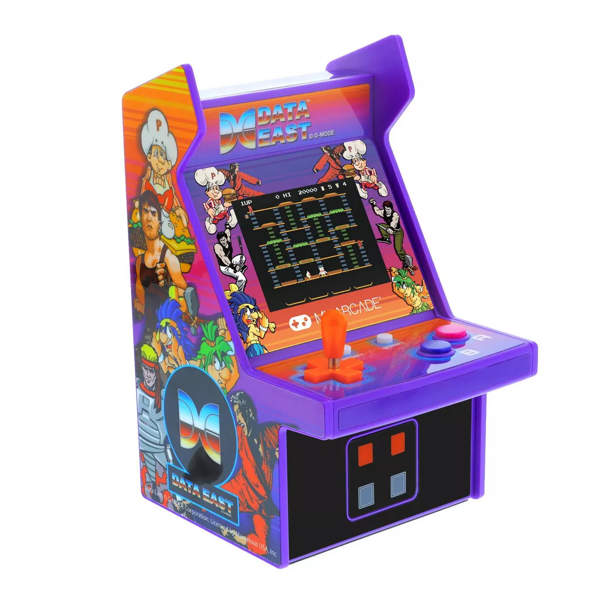 My Arcade Data East Hits Micro Player: Retro Game Console with Backlit Display - Image 5