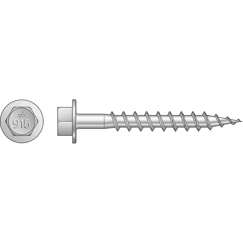 #9 X 1-1/2 In. 1/4-Hex Drive, Strong-Drive SD Connector Screw (100-Pack) - Image 5