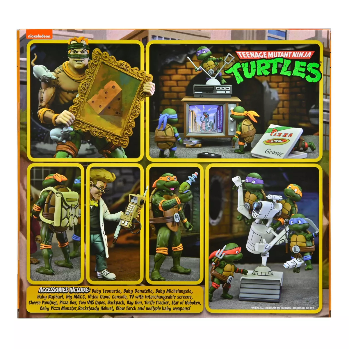 Teenage Mutant Ninja Turtles Cartoon 7" Accessory Set - Image 3