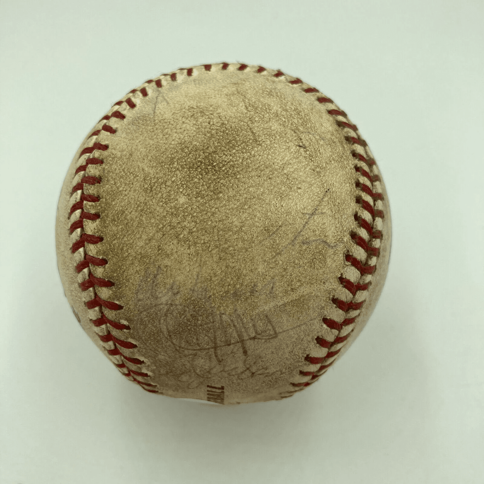 1969 Mets World Series Champs Team Signed Game Used Shea Stadium Baseball JSA - Image 5