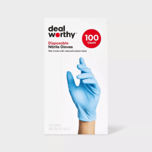 Nitrile Disposable Gloves - Dealworthy