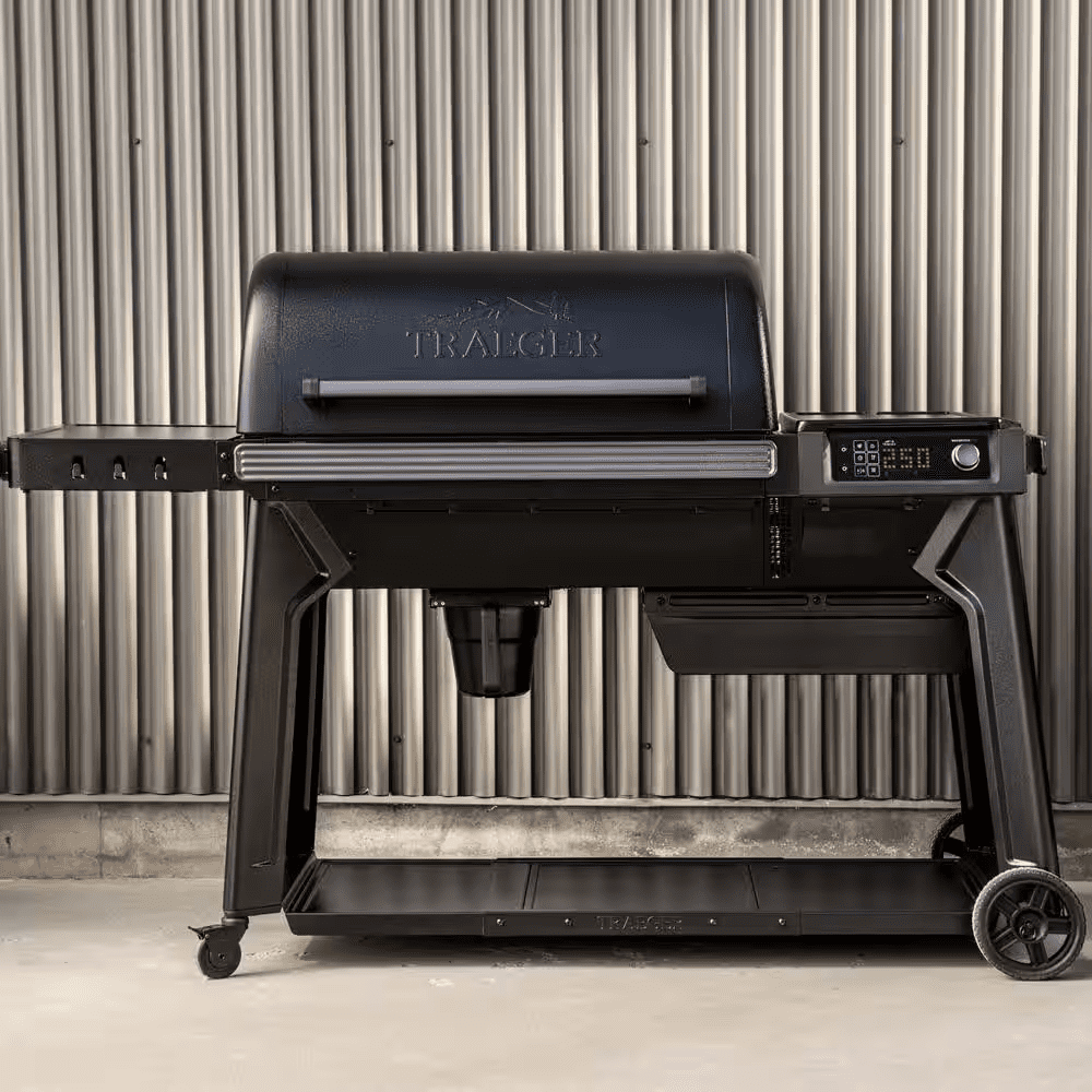 Woodridge Pro Wi-Fi Pellet Grill and Smoker in Black - Image 7