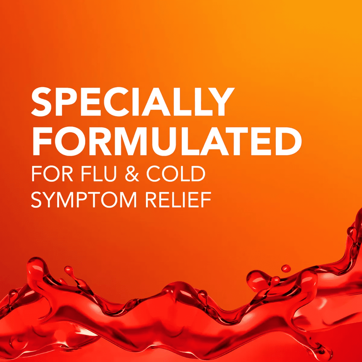 Vicks Intense Flu Warming Combo Syrup - Acetaminophen - Black Cherry - 24 Fl Oz - Image 5