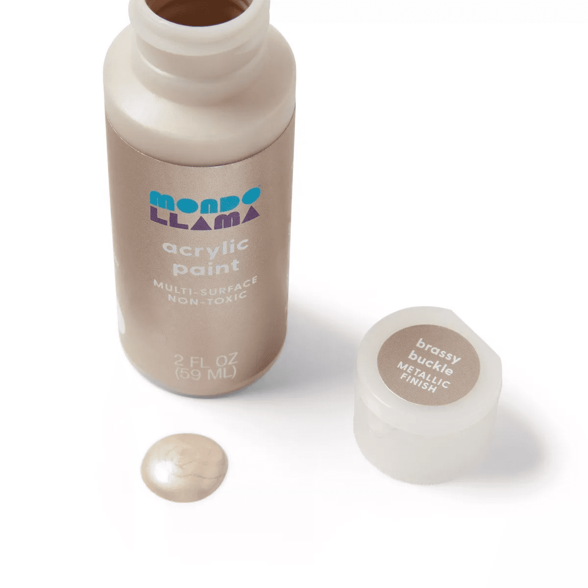 2Oz Metallic Acrylic Paint - Mondo Llama - Image 2