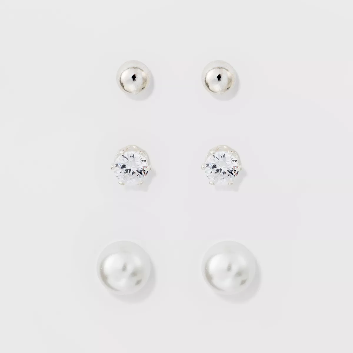 Stud Earring Set 3Pk - a New Day™ - Image 3