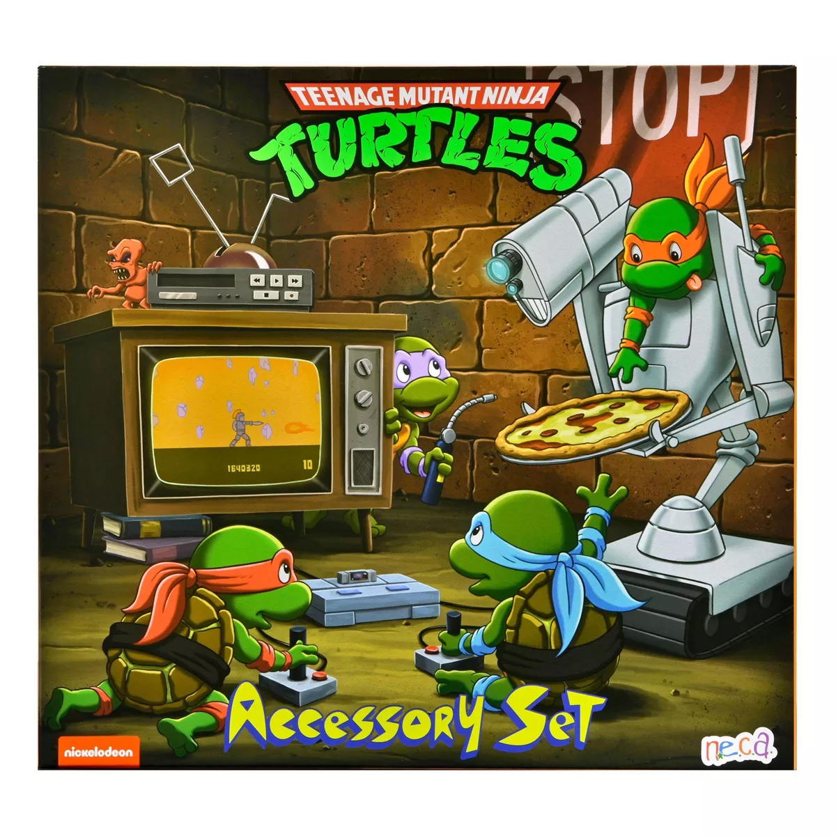 Teenage Mutant Ninja Turtles Cartoon 7" Accessory Set - Image 2