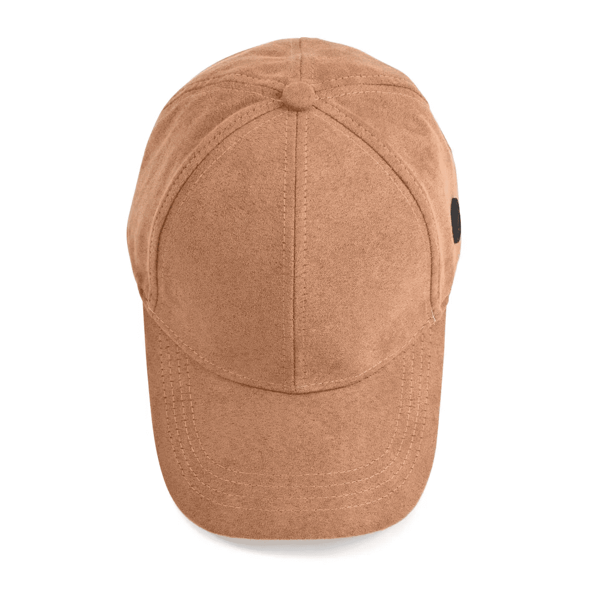 French Connection Microsuede Baseball Cap - Strapback Metal Closure - Image 6