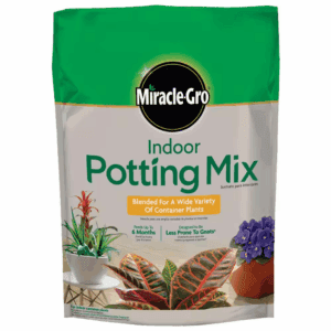 Indoor Potting Mix 6 Qt. Blended for a Wide Variety of Houseplants, Feeds up to 6 Months