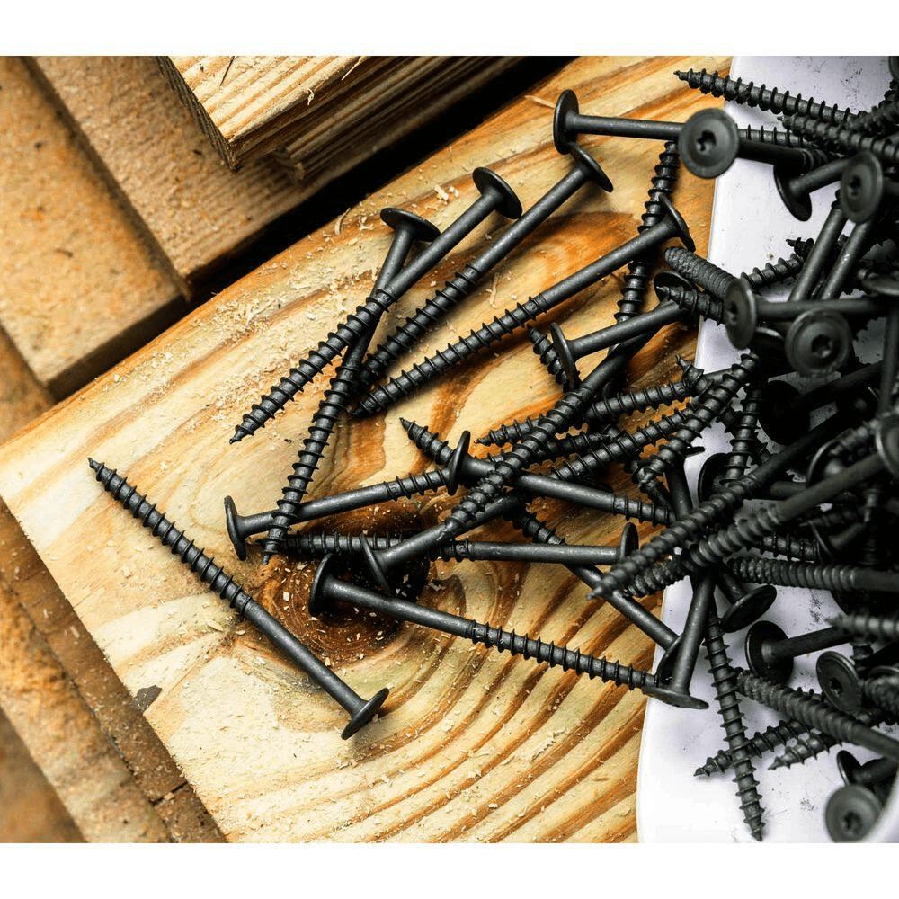 5/16 In. X 5 In. Exterior Powerlag Washer Head Torx T-Star Structural Wood Lag Screws (150-Piece) Bulk Mini Bit Included - Image 6