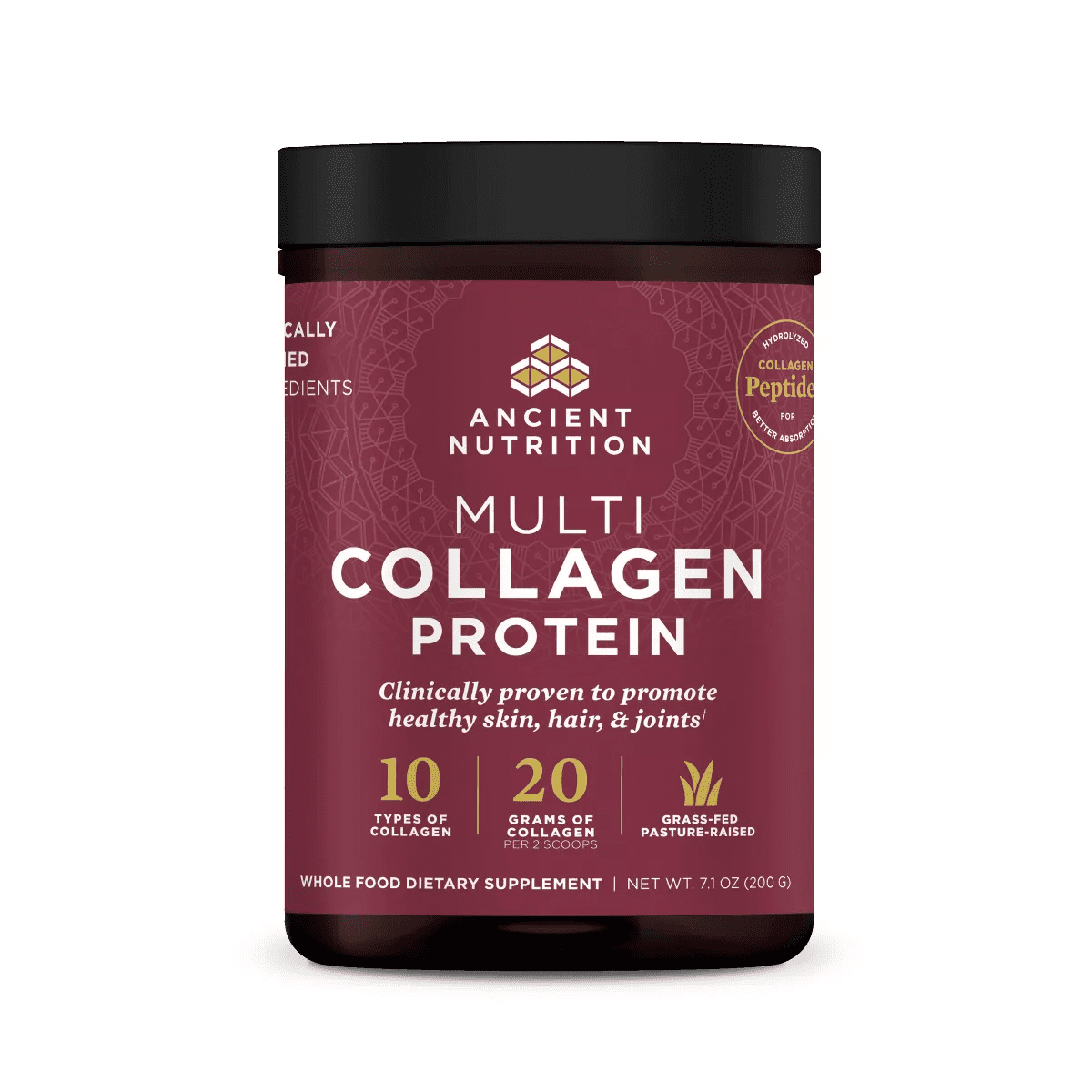 Ancient Nutrition Multi Collagen Protein Powder - Unflavored - 20 Servings
