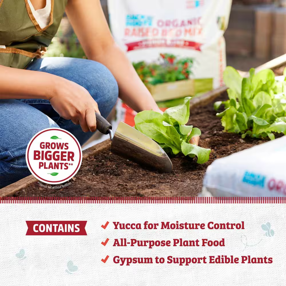 Organic Bulk Raised Bed Soil (30 1 Cu. Ft. Bags) Peat-Free, Blended with Organic Fertilizer - Image 7