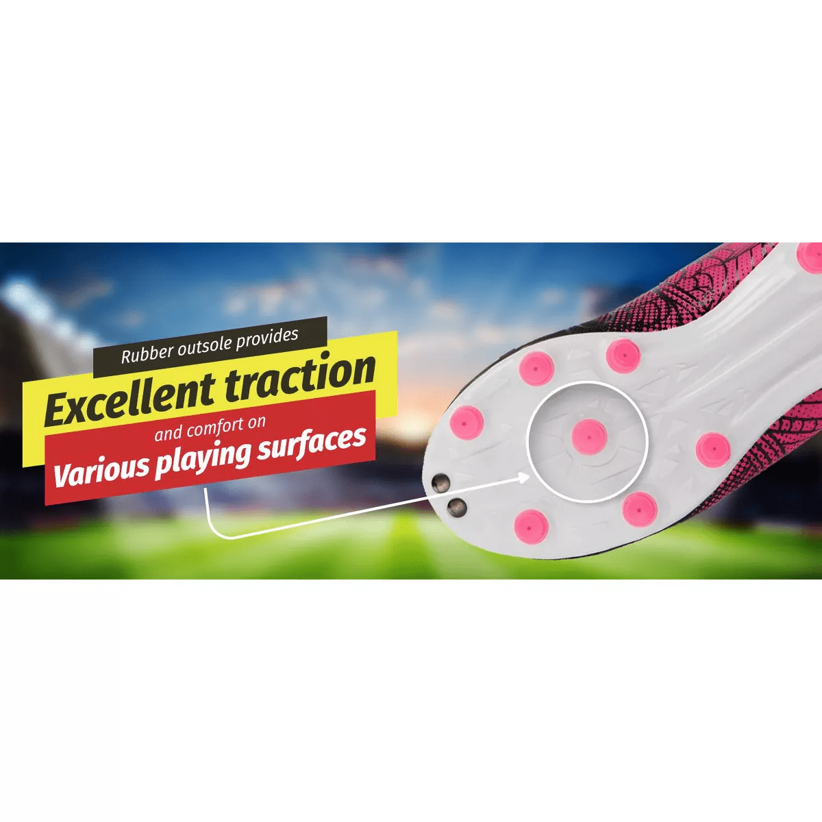 Vizari Unisex- Cali Firm Ground Soccer Shoes for Boys and Girls - Image 11