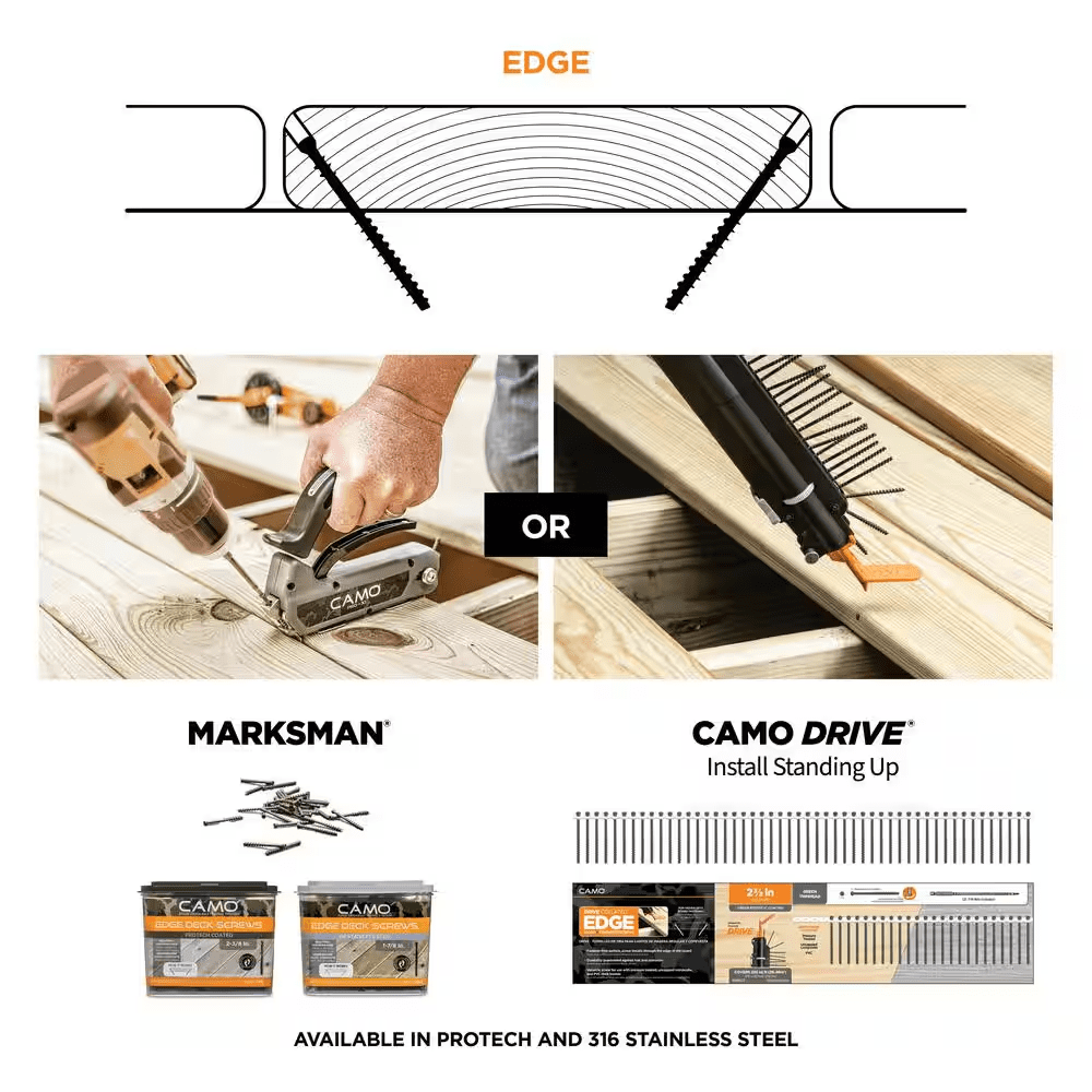 1-7/8 In. Exterior Decking Screw - Edge Hidden Deck Fasteners (700-Count) - Image 8