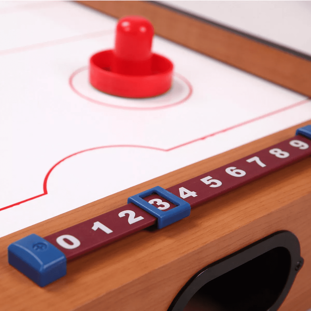 Costway 2 in 1 Table Game Air Hockey Foosball Table Christmas Gift for Kids Indoor Outdoor - Image 6