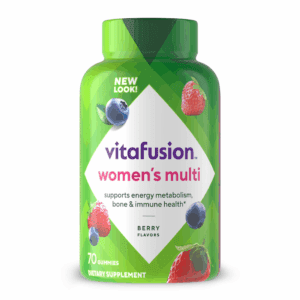 Womens Multivitamin Gummies, Daily Vitamins for Women, Berry Flavored, 70 Count