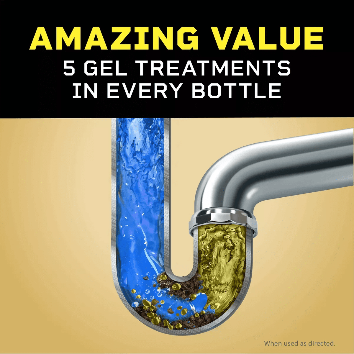 Liquid-Plumr Pro-Strength Full Clog Destroyer plus Pipeguard - 80 Fl Oz - Image 4