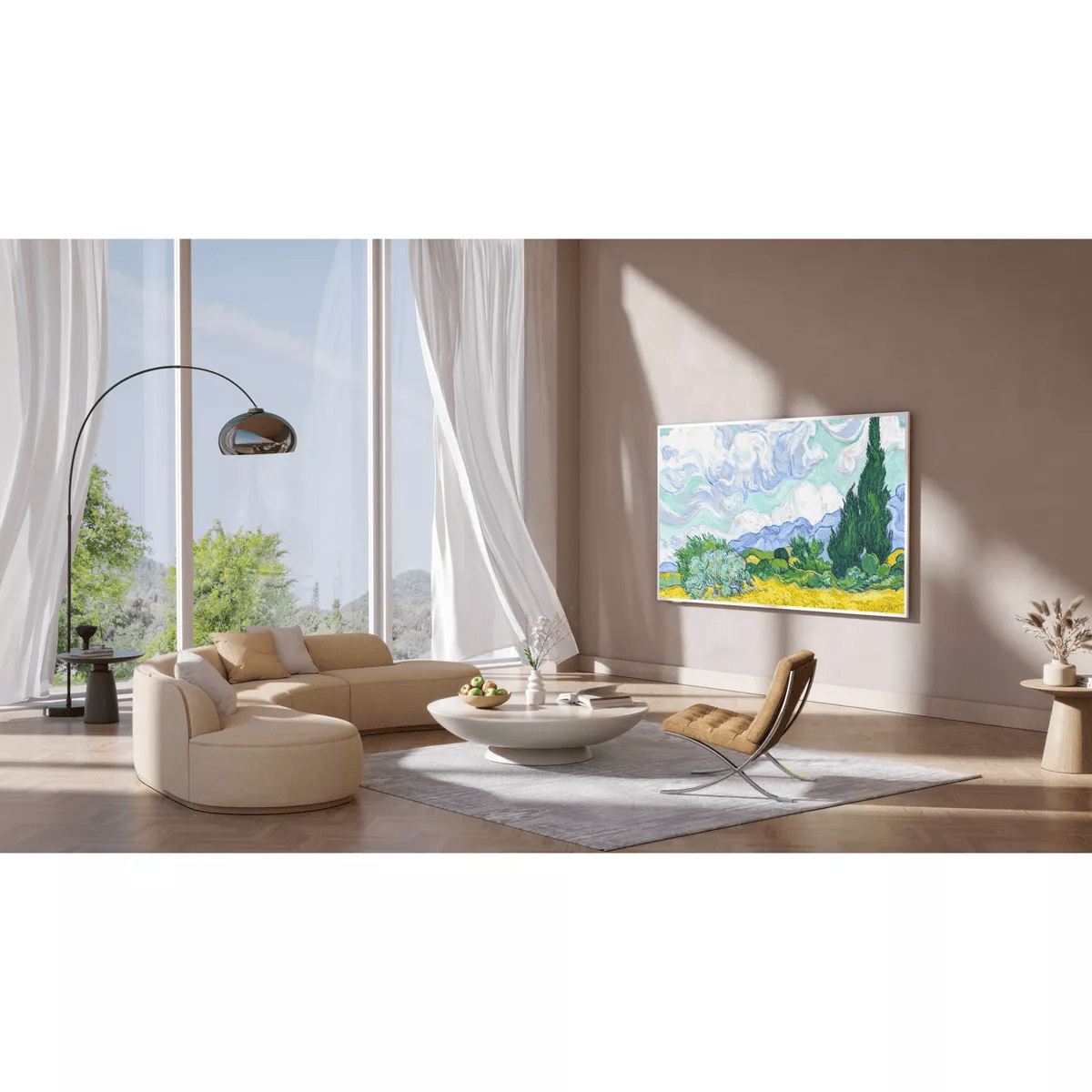 TCL 65" Class NXTVISION 4K QLED Smart Frame with Google TV and Flush Wall Mount - White 65A300W: 120Hz Refresh, Dolby Vision, HDR10+ - Image 18