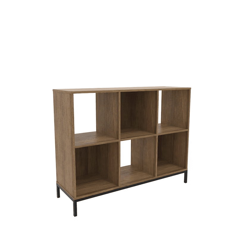 35.88-In H X 24.13-In W X 11.63-In D Rye Stackable Wood Laminate 6 Cube Organizer - Image 16