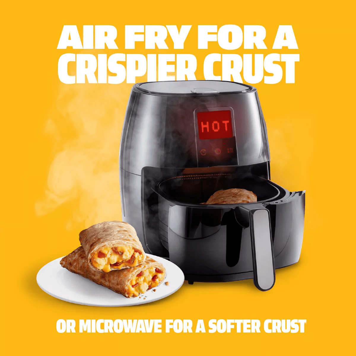 Hot Pockets Croissant Crust Bacon, Egg & Cheese Frozen Breakfast Sandwiches - 17Oz/4Ct - Image 5