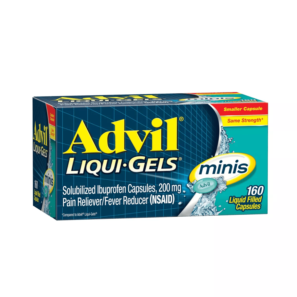 Advil Pain Reliever/Fever Reducer Liqui-Gel Minis - Ibuprofen (NSAID) - Image 17