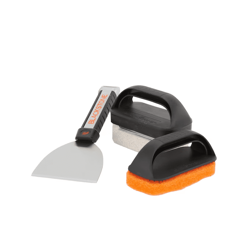 Culinary 10-Piece Cleaning Kit with Pumice Grill Cleaning Block 4-In with Scraper Blade - Image 4