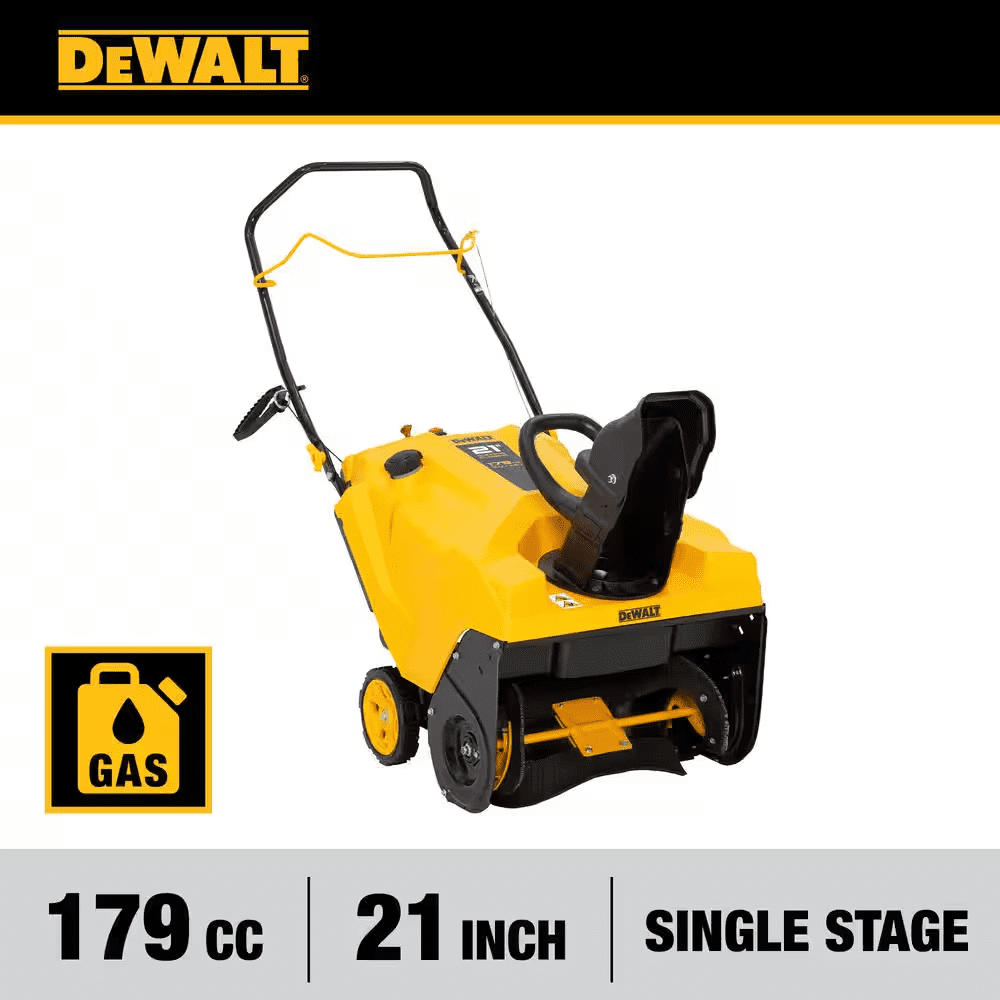 21 In. 179 Cc Single-Stage Gas Snow Blower