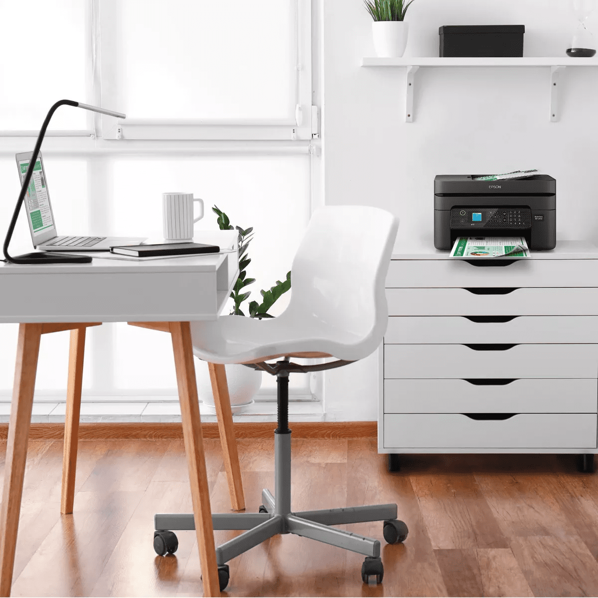 Epson Workforce WF-2930 Wireless All-In-One Color Inkjet Printer, Copier, Scanner - Black: Smartphone App, USB, Automatic 2-Sided Printing - Image 6