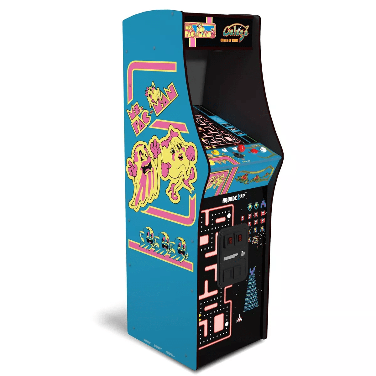 Arcade1Up Ms. PAC-MAN Class of '81 Deluxe Arcade Machine