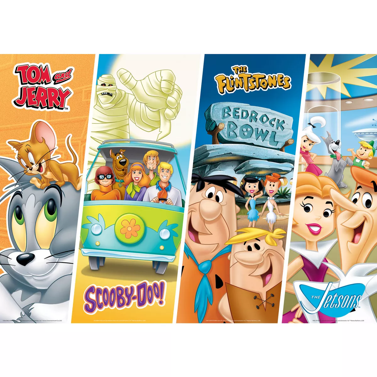 Masterpieces Hanna-Barbera - Classics 500 Piece Jigsaw Puzzle for Adults - Image 3