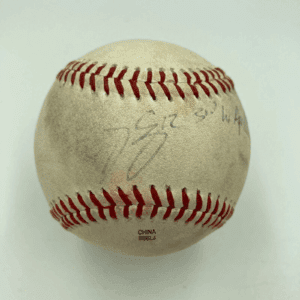 Corey Seager Signed Game Used Actual 3Rd Home Run Baseball 4-27-13 PSA DNA COA