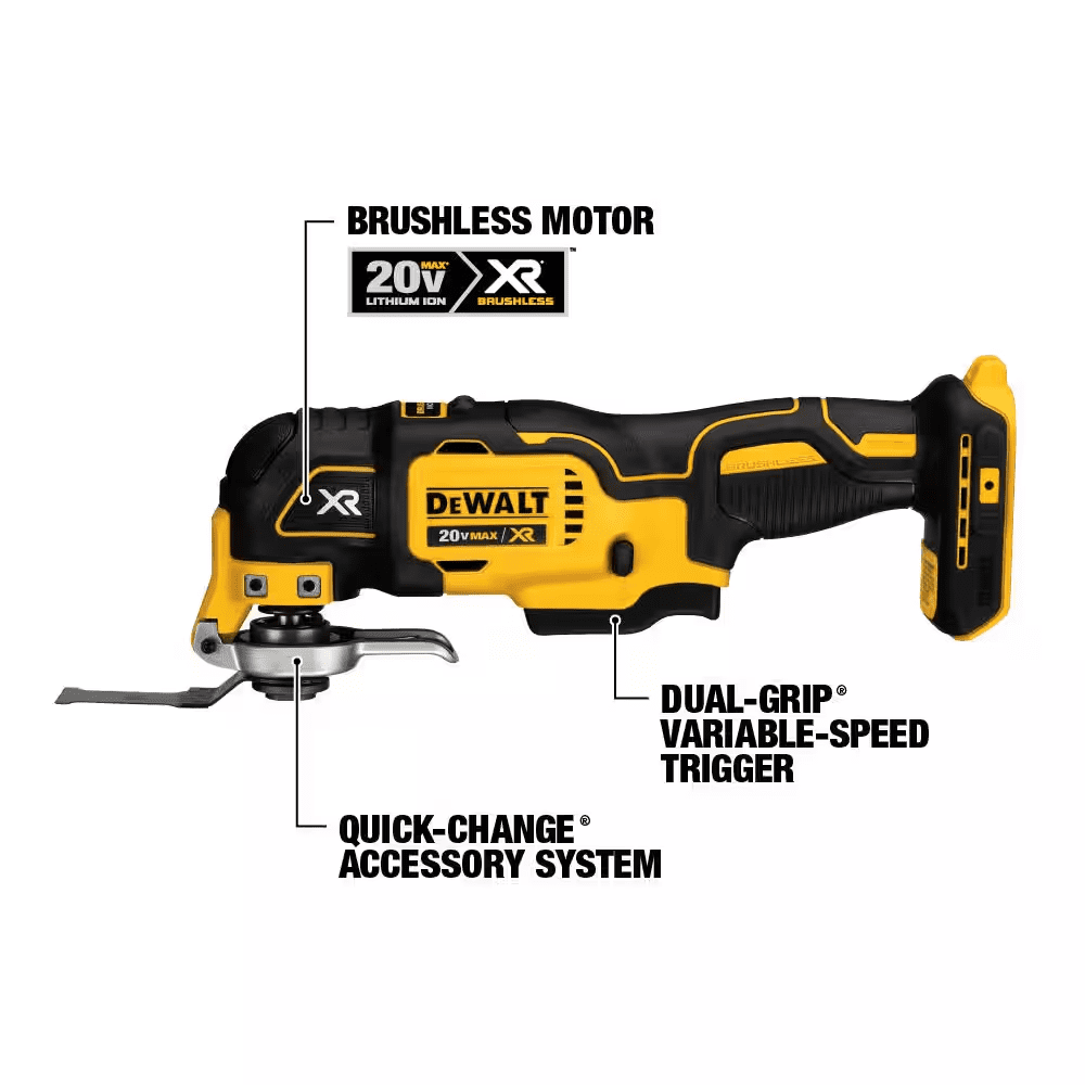 20V MAX Cordless 9 Tool Combo Kit with (2) 20V 2.0Ah Batteries and Charger - Image 8