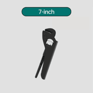 Adjustable Multi-Functional Pipe Wrench, 7-12 Inch Industrial Grade Steel Tool for Plumbing and Car Repairs