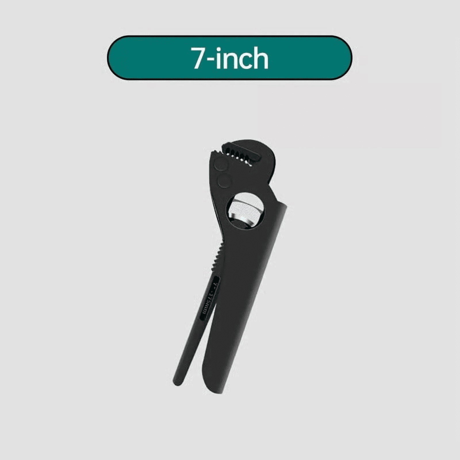 Adjustable Multi-Functional Pipe Wrench, 7-12 Inch Industrial Grade Steel Tool for Plumbing and Car Repairs