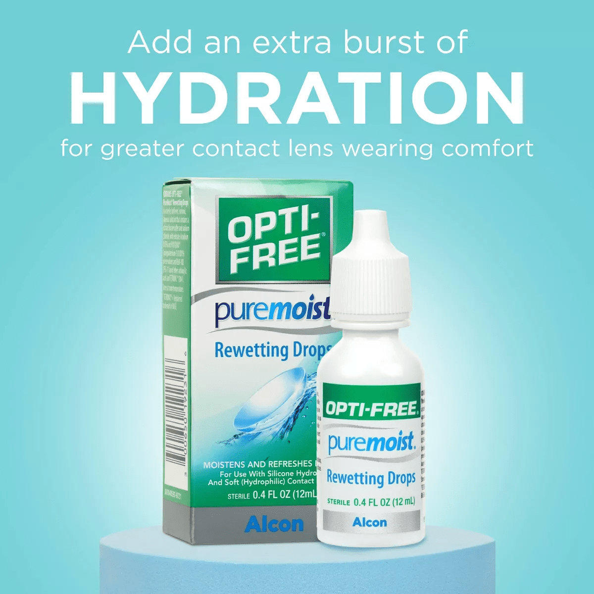 Opti-Free Puremoist Contact Lens Rewetting Drops - 0.4 Fl Oz - Image 4
