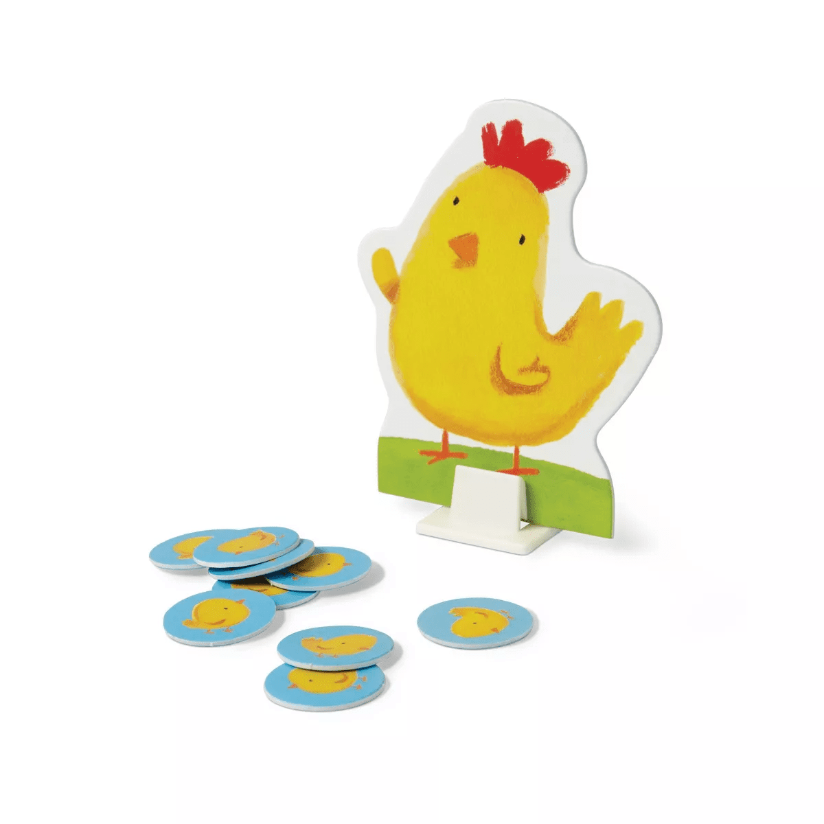 Count Your Chickens! Board Game: Peaceable Kingdom Toddler Educational Play, Social & Fine Motor Skills, 2-4 Players - Image 4