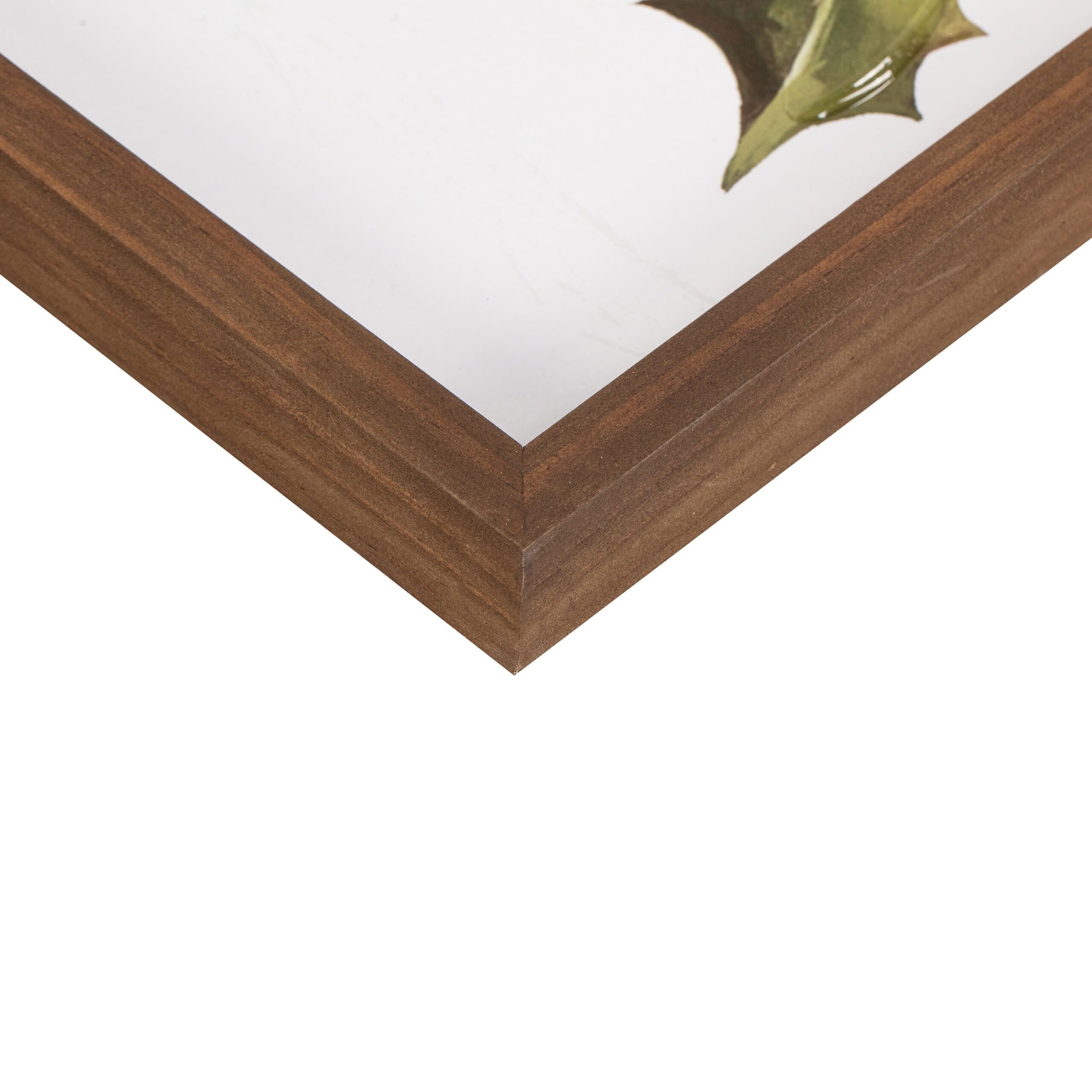 Mistletoe Santa Framed Transitional Christmas Wall Art, 22" X 22", by - Image 4