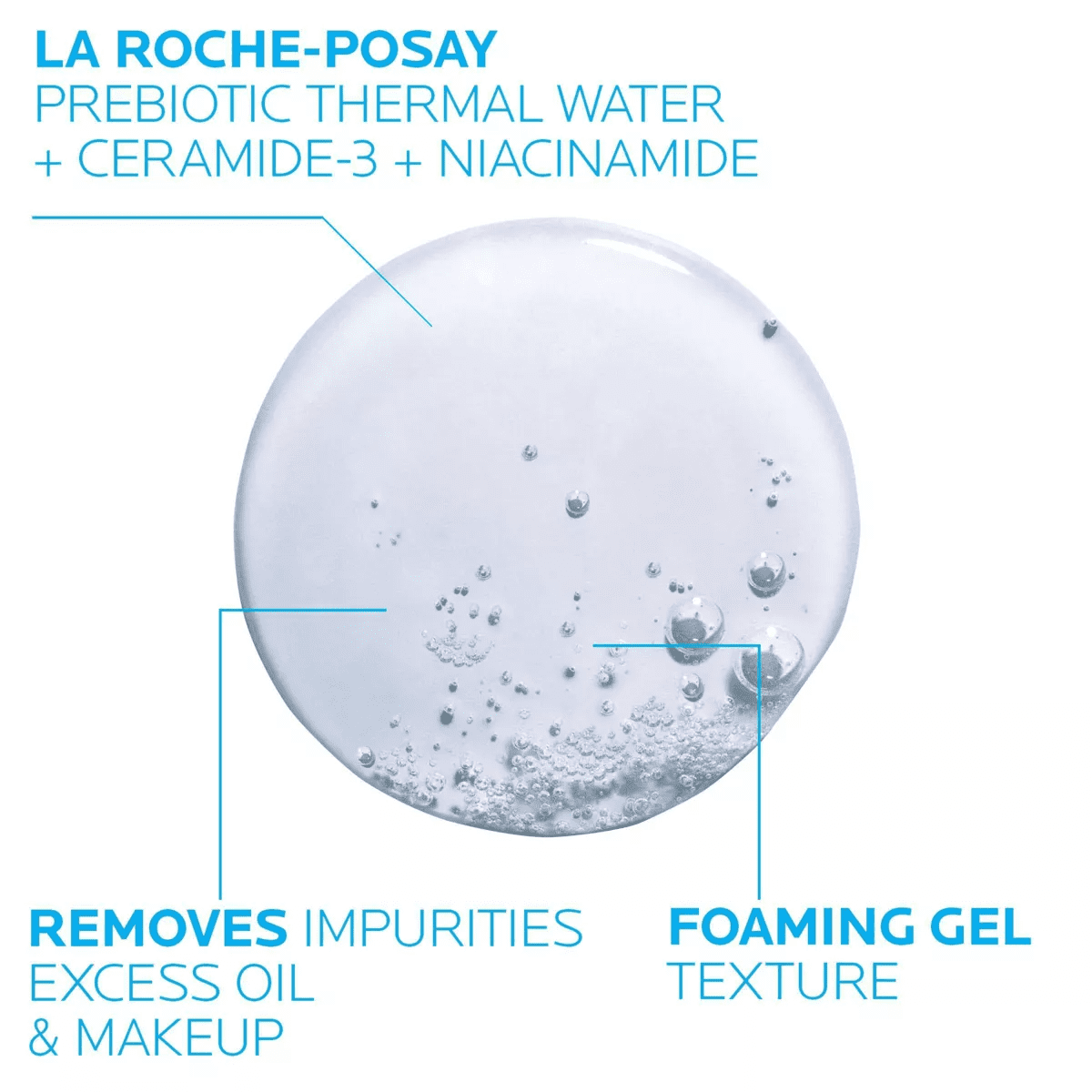 La Roche Posay Toleriane Purifying Facial Cleanser - Image 3