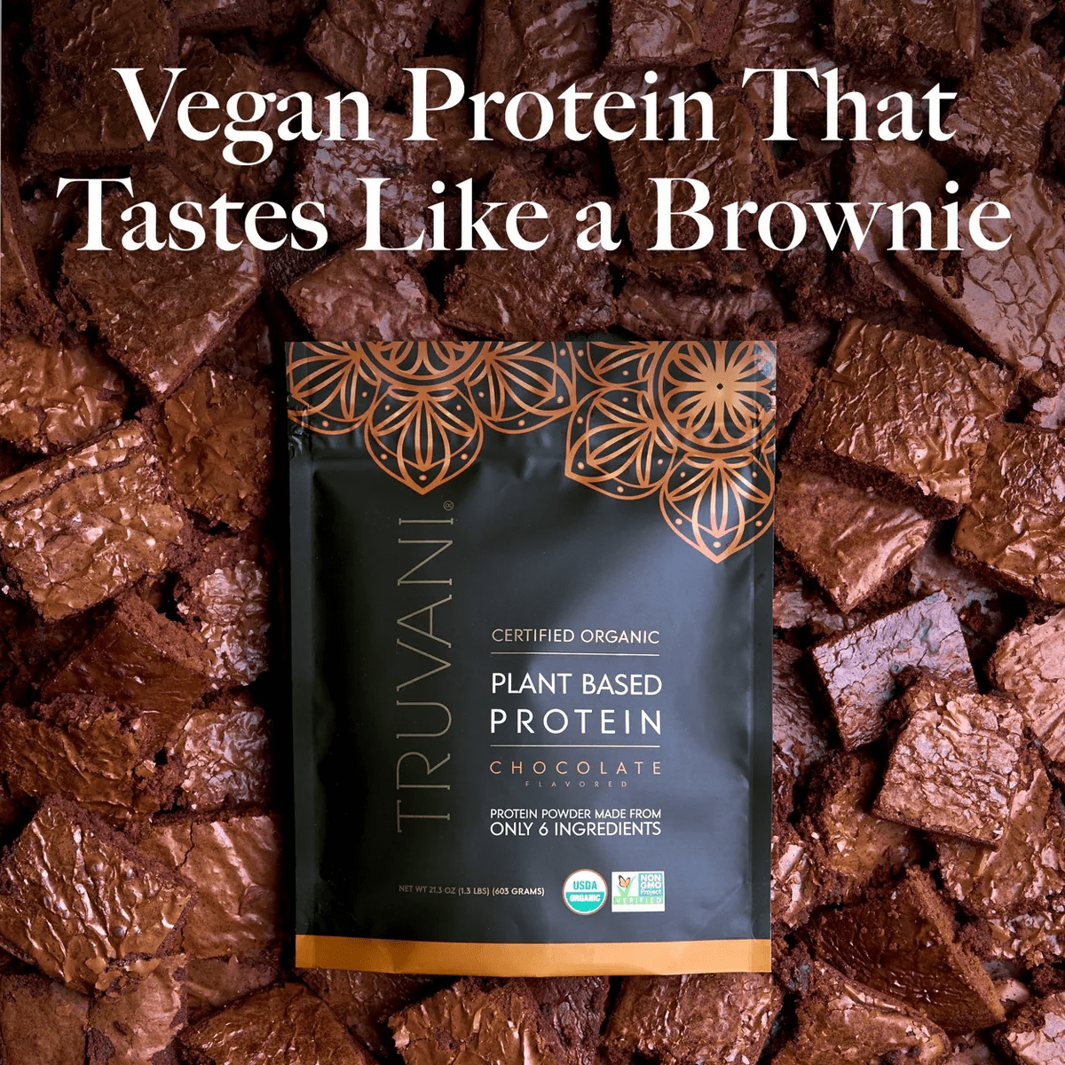 Truvani Organic Plant Based Vegan Protein Powder - Image 7