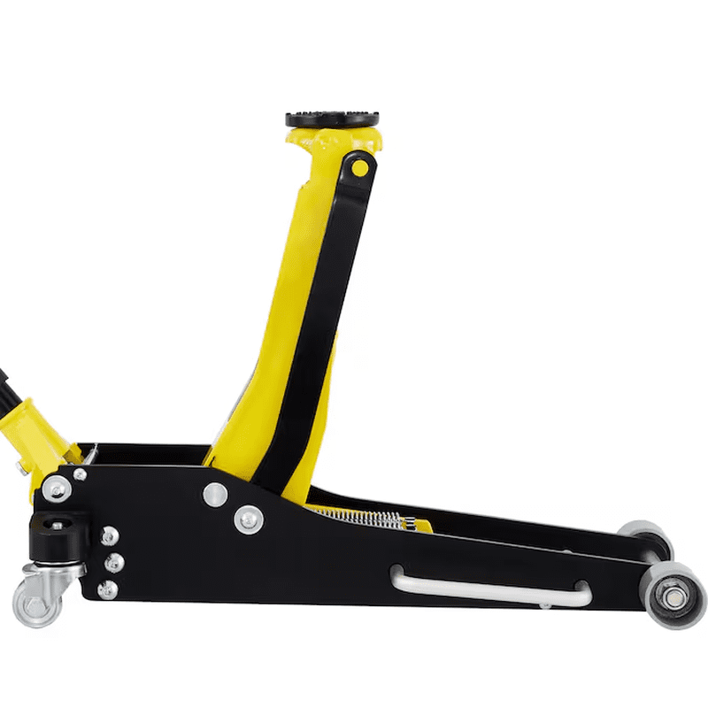 Yellow 3-Ton Steel Hydraulic Floor Jack - Image 8