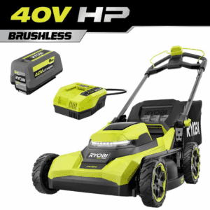 40V HP Brushless 21 In. Cordless Battery Walk behind Push Lawn Mower with 8.0 Ah Battery and Charger